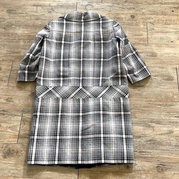 Gucci Plaid Mini Dress Size 44 - Picture 4 of 7